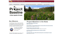 Desktop Screenshot of baselineseedbank.org